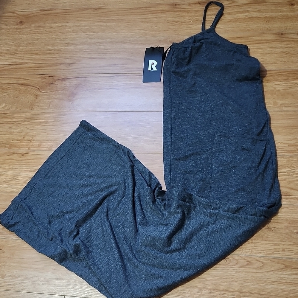 Gray Women's Jumpsuit - Picture 5 of 5